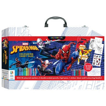 Kaleidoscope Marvel Spider-Man Colouring Carry Case - Book