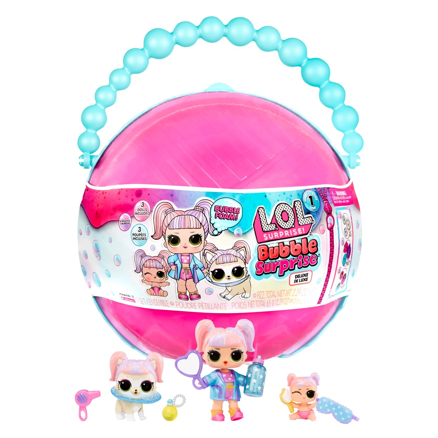 L.O.L. Surprise Bubble Surprise Pearl Pink Assorted Target Australia