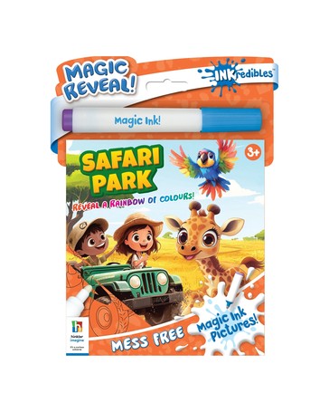 INKredibles Safari Park Magic Ink Pictures - Book