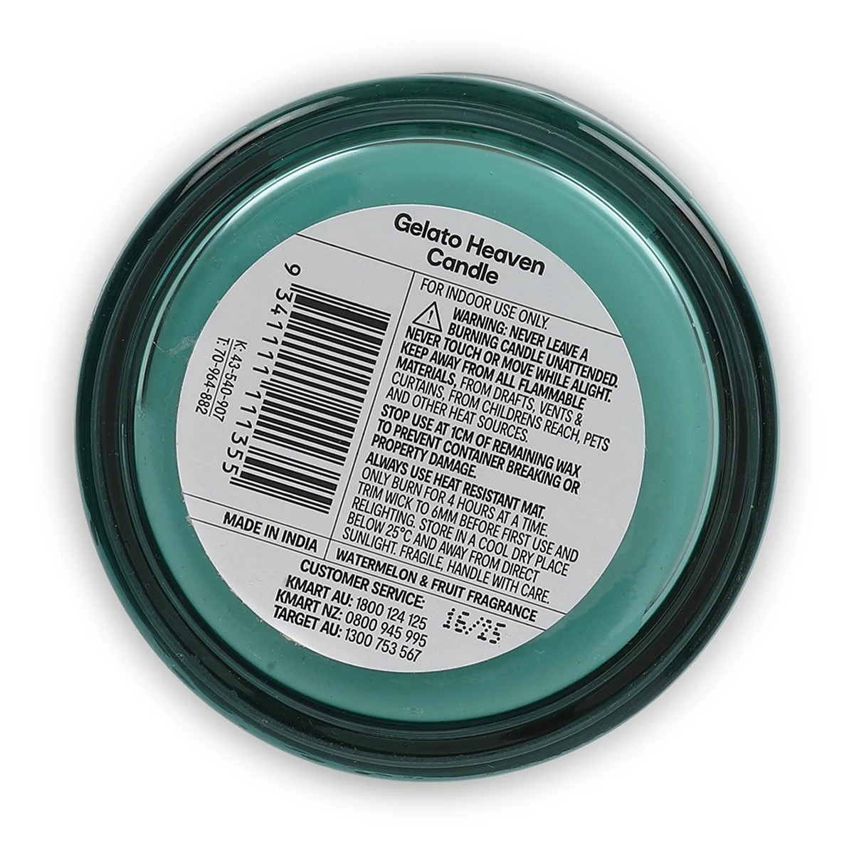 Gelato Heaven Scented Candle - Anko 4 of 4