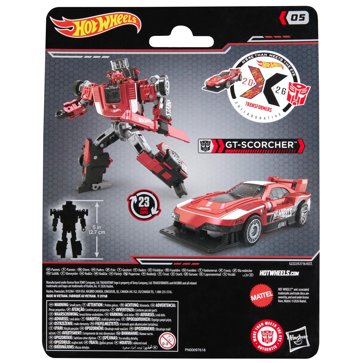 Hot Wheels Transformers - Assorted 5 of 6