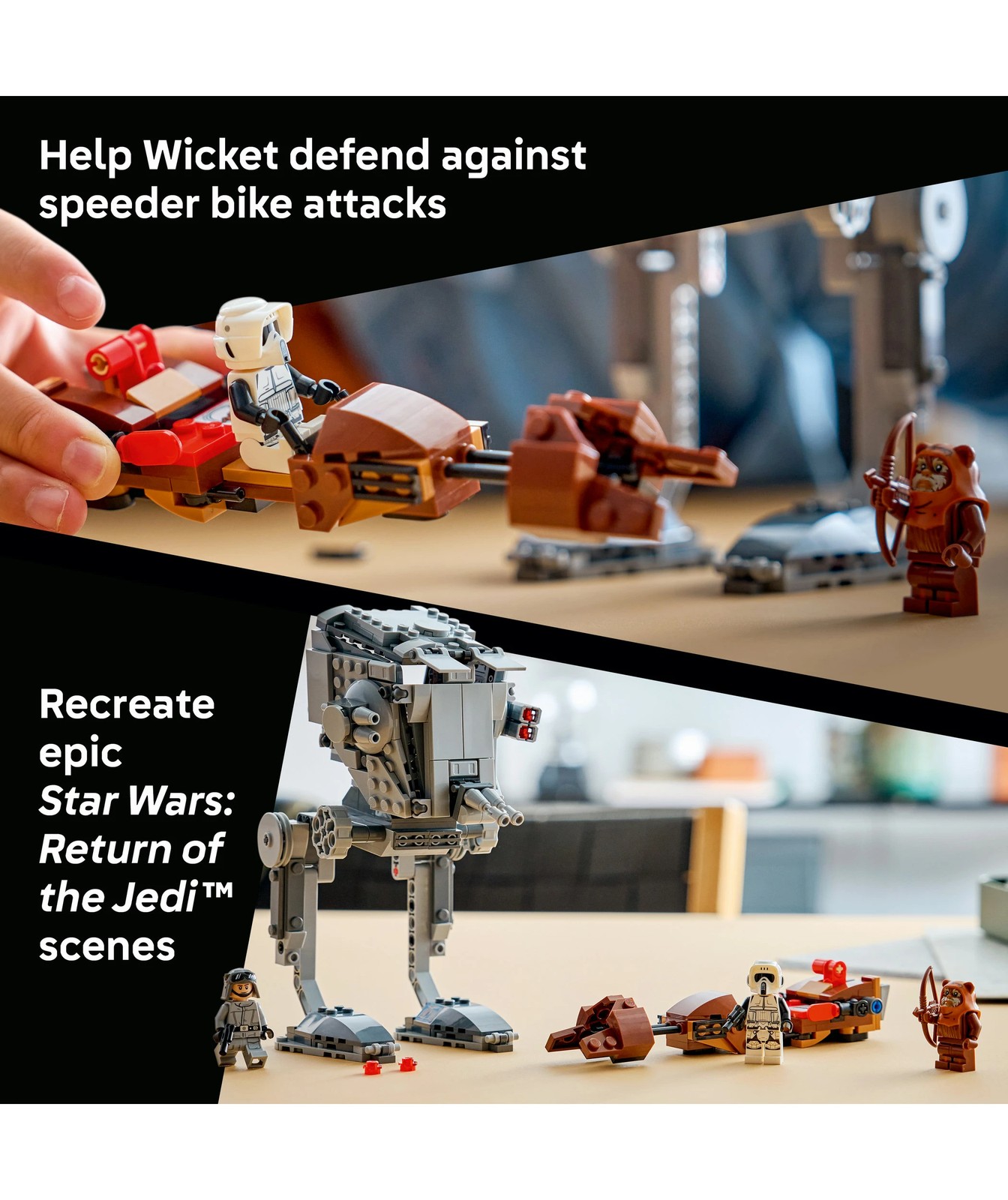 LEGO® Star Wars SMART Play: AT-ST Attack on Endor 75424 3 of 5