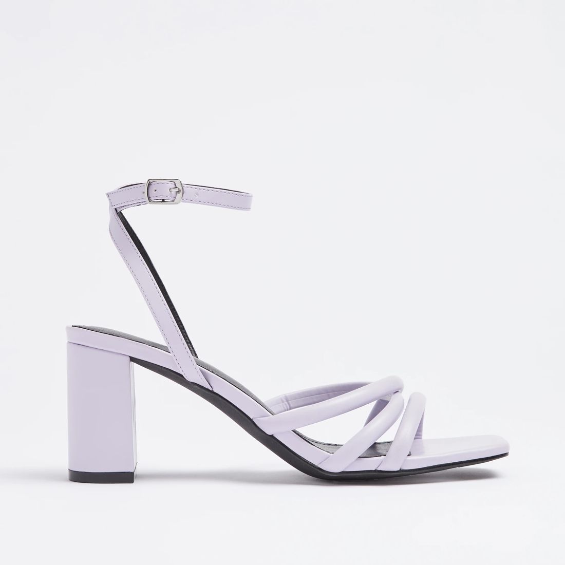 Womens Strap Heels Ankara Lilac Target Australia