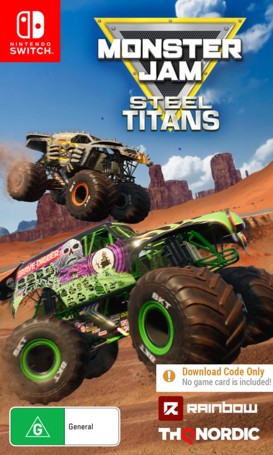 Monster Jam: Steel Titans (Code in Box) - Nintendo Switch