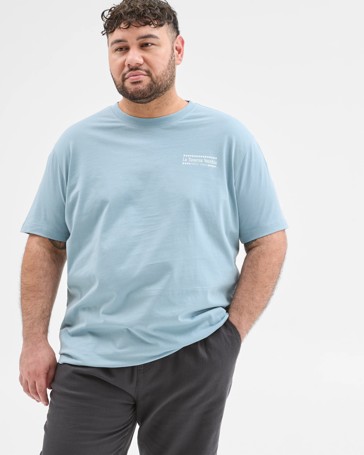 Plus Size Australian Cotton Print T-Shirt