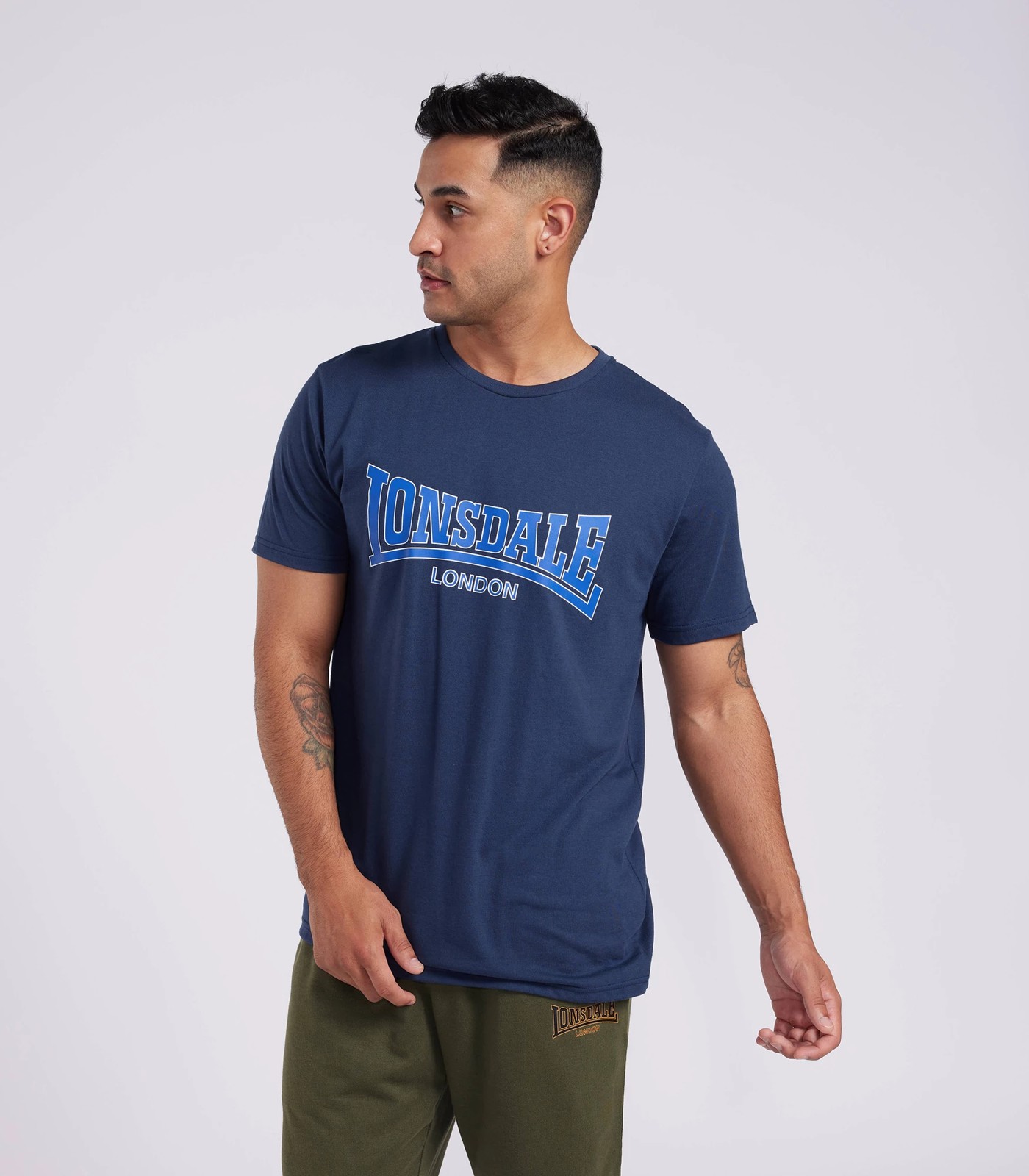 Lonsdale Dale T-Shirt - Navy Blue | Target Australia