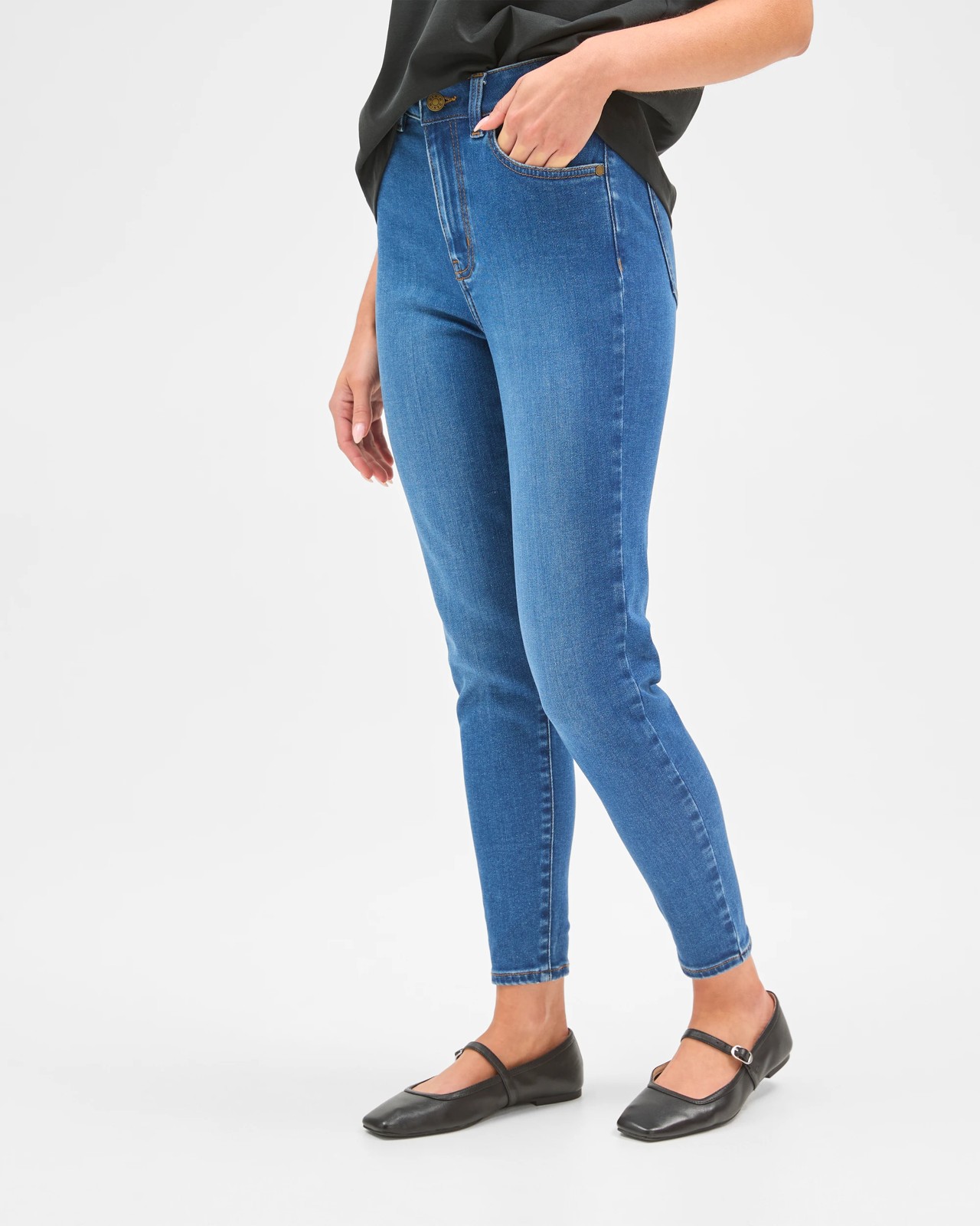 Petites Ankle Length Skinny Denim Jeans - Sophie 5 of 5