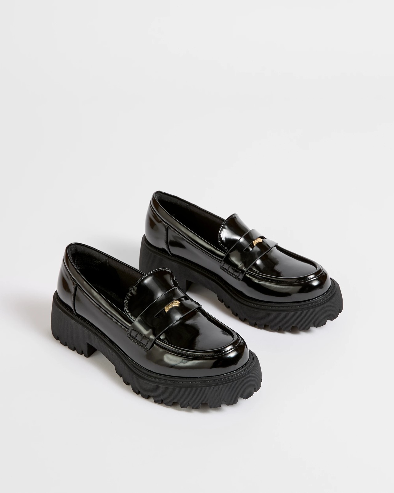 Coin Chunky Loafer - Lenny - Black 2 of 3