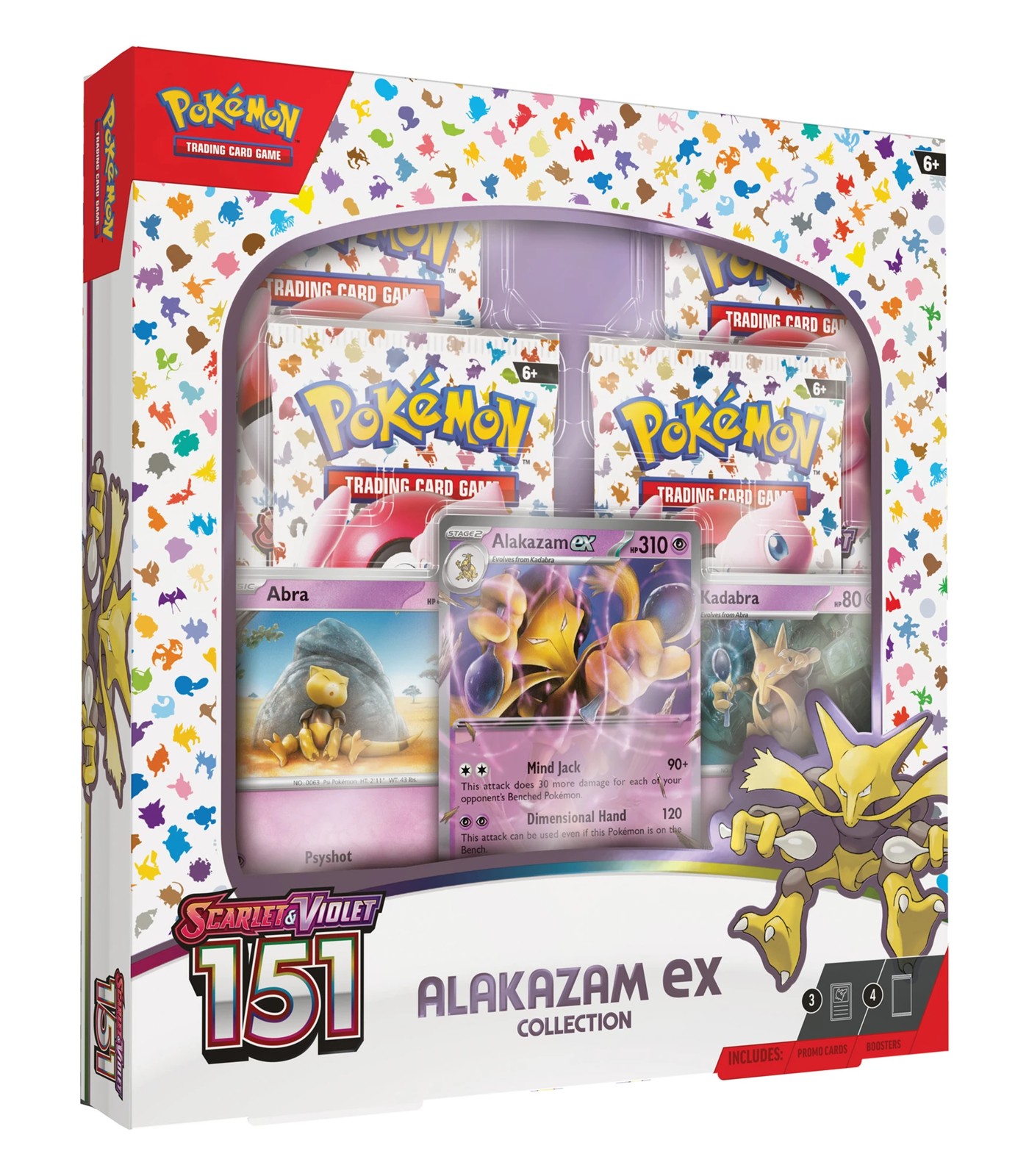 Pokemon TCG: Scarlet & Violet—151 Collection—Alakazam Ex Box