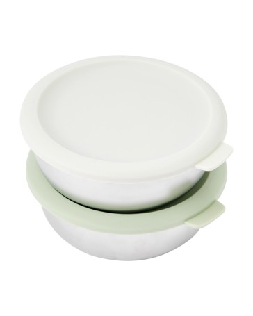Anko 2 Pack Stainless Steel Meal Containers