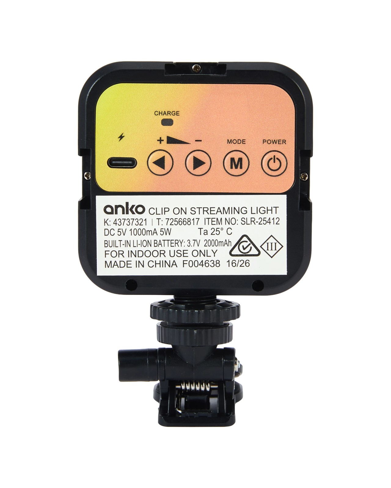 Anko Clip-On Streaming Light 3 of 6