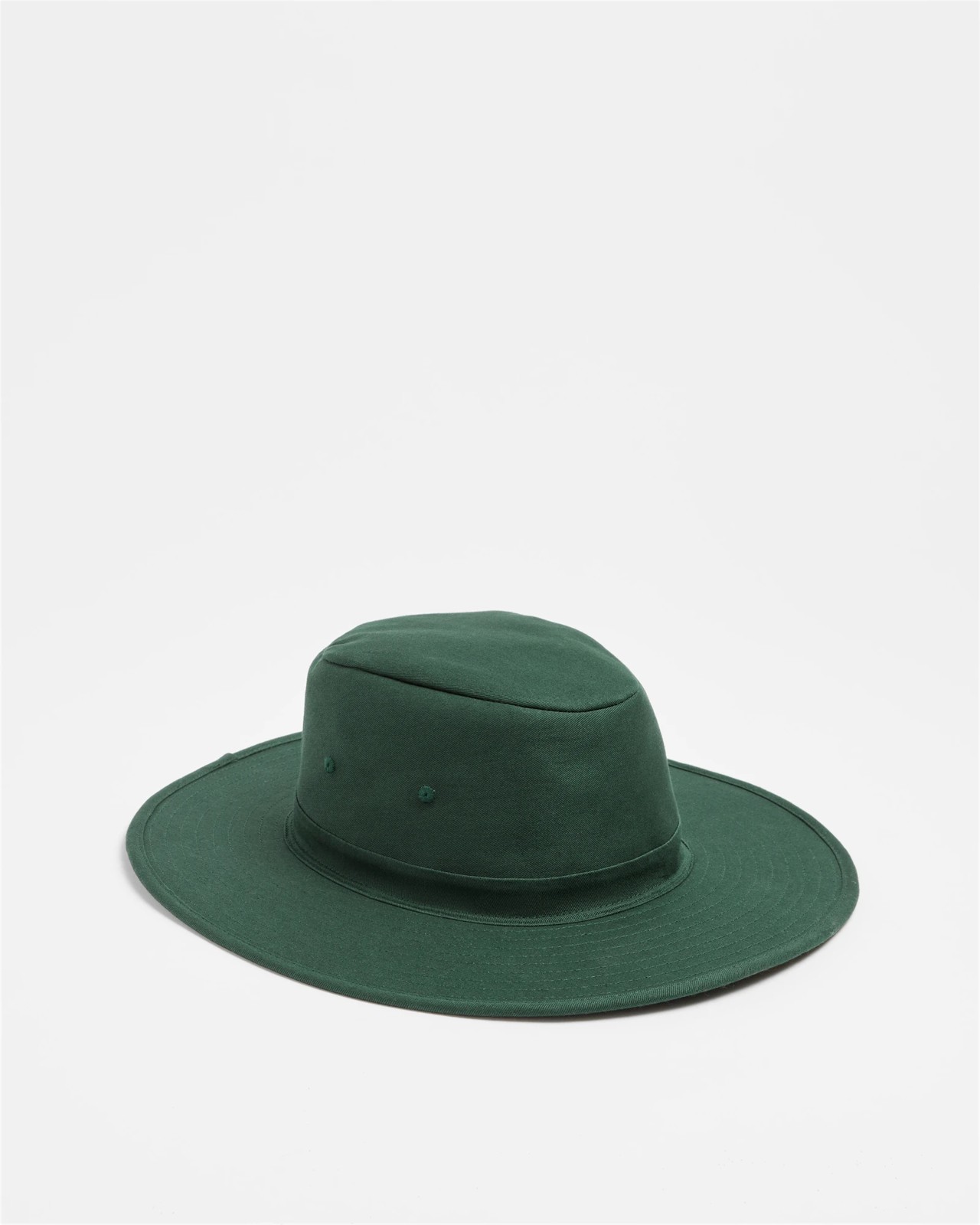 Kids Back To School Wide Brim Hat Green