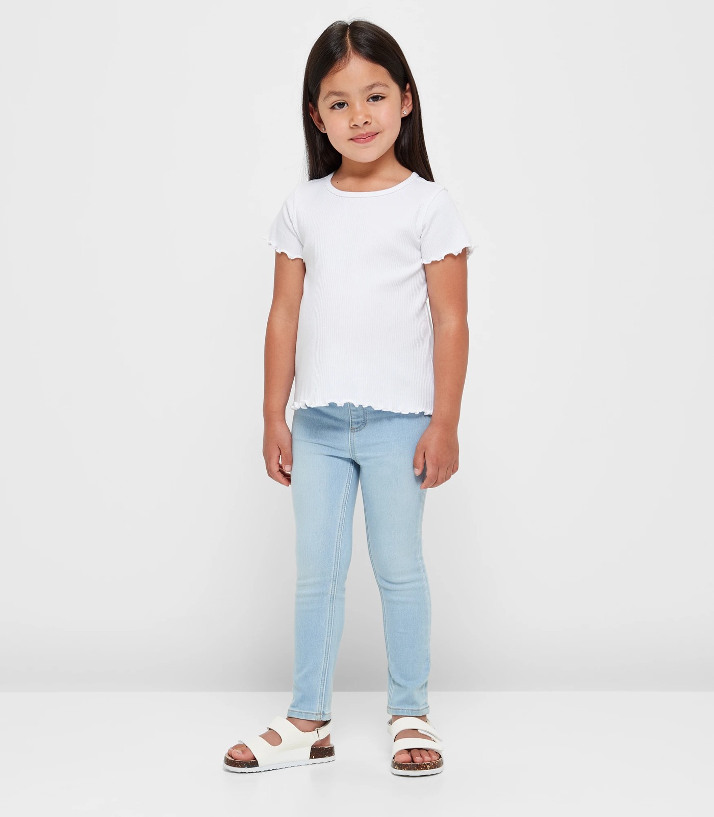 Girls Denim Jeggings - Ella - Light Blue | Target Australia