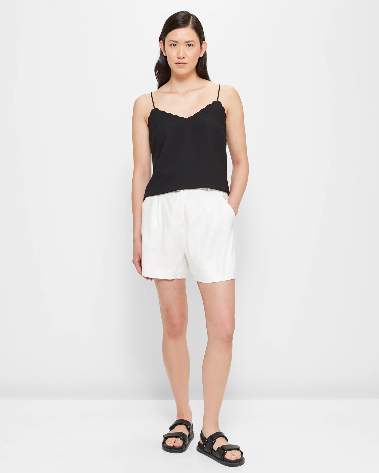 Scallopped V-Neck Cami - Preview | Target Australia