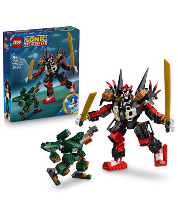 LEGO® Sonic the Hedgehog Shadow's Mech vs. G.U.N. Trooper 77120