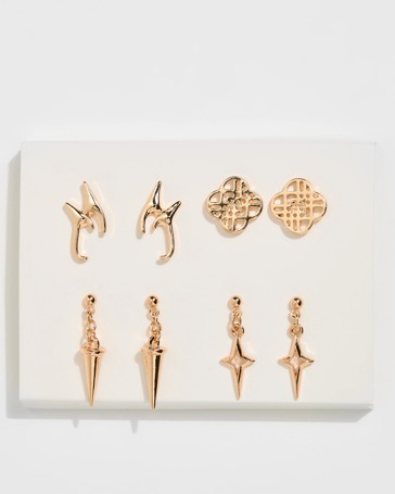 KPop Demon Hunters 4 Pack Stud Earrings