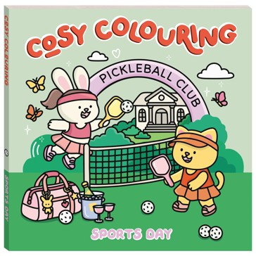 Cosy Colouring Sports Day - Book