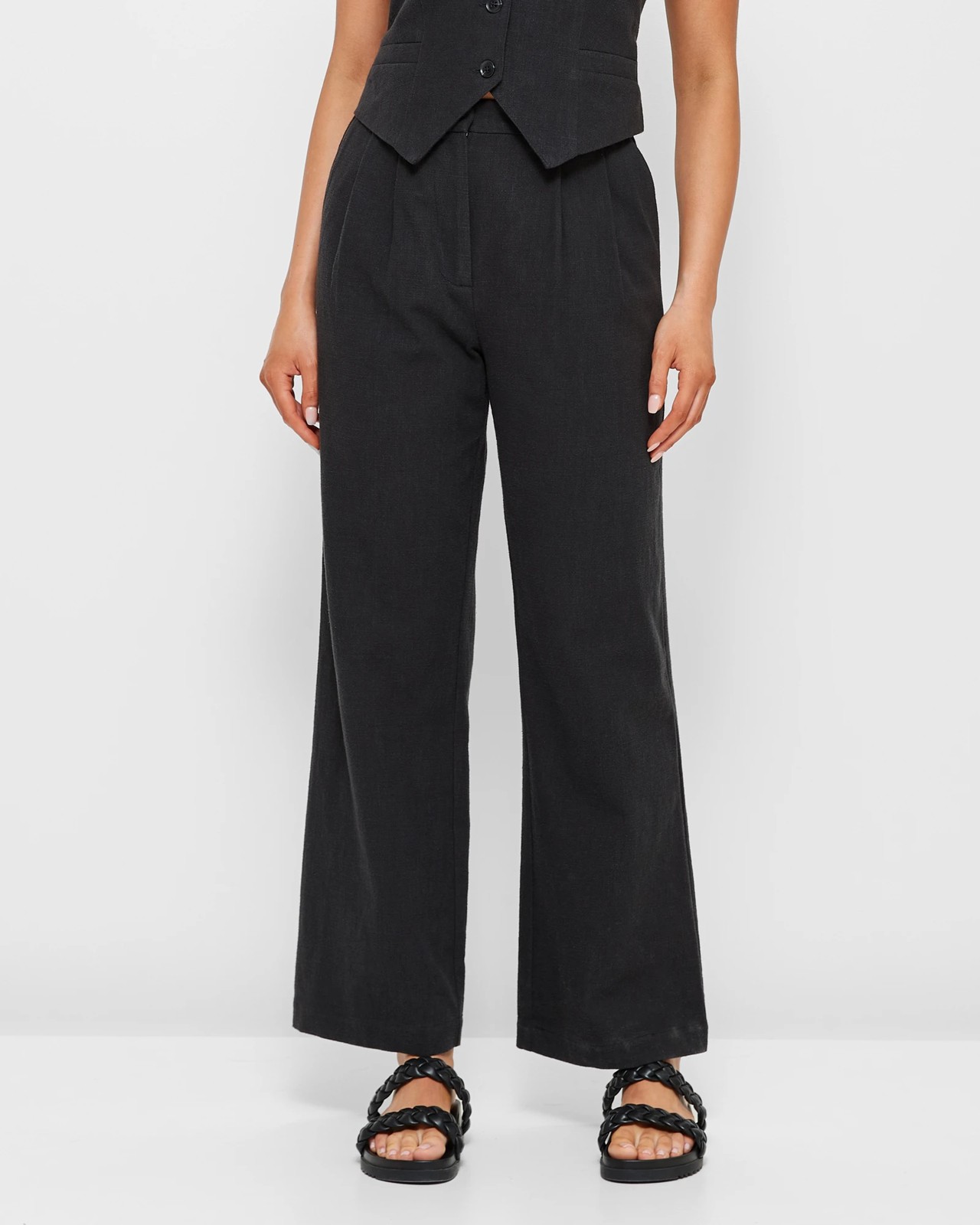 Ramie Wide Leg Tailored Pants - Lily Loves | Target Australia