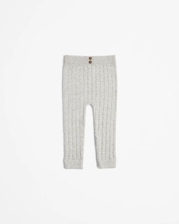 Baby Unisex Cable Leggings