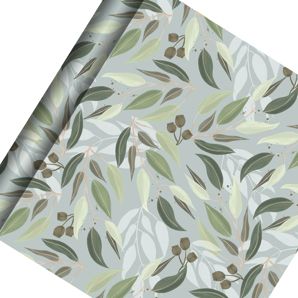 Hallmark Gift Wrap Roll - Eucalyptus and Gumnuts product image