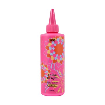 Shine Bright Instant Shine Cream 200ml, Vanilla and Violet Scented - OXX Haircare
