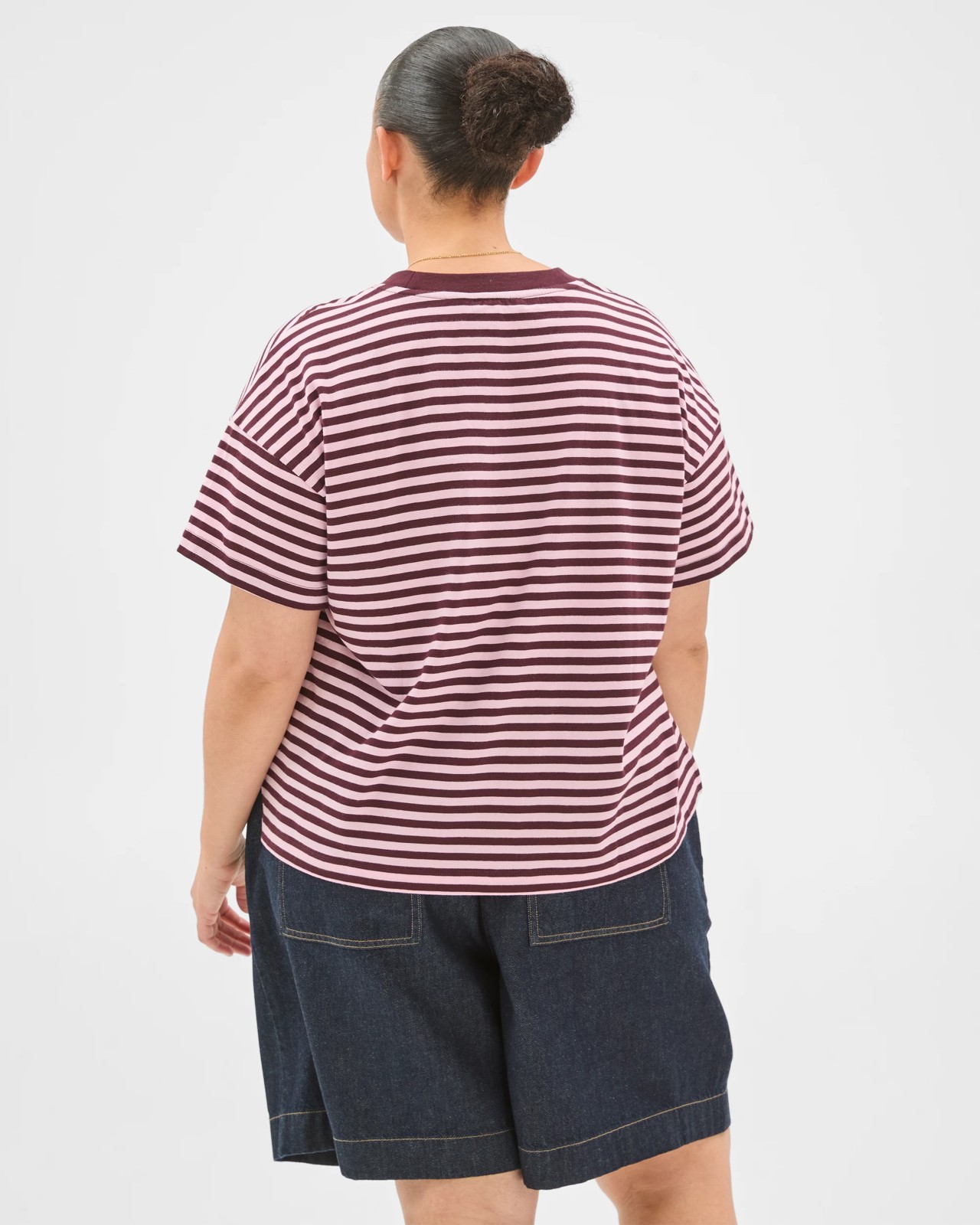 Plus Size Australian Cotton Short Sleeve Boxy Fit T-Shirt 6 of 6