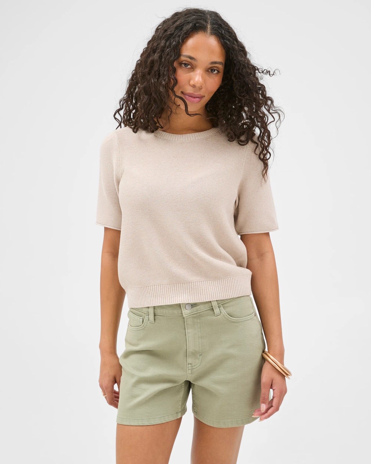 Cotton Rich Classic Denim Shorts 2 of 3