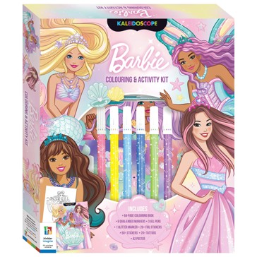 Kaleidoscope Barbie Colouring and Activity Kit