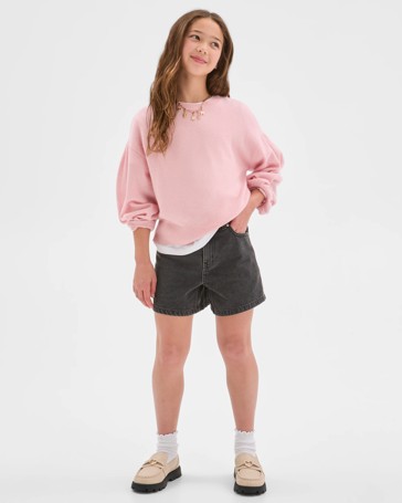 Short Length Denim Shorts