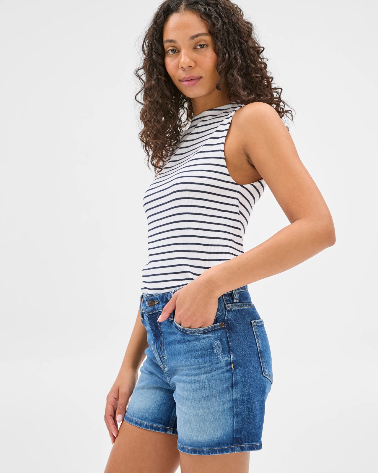 Classic Denim Shorts 4 of 6