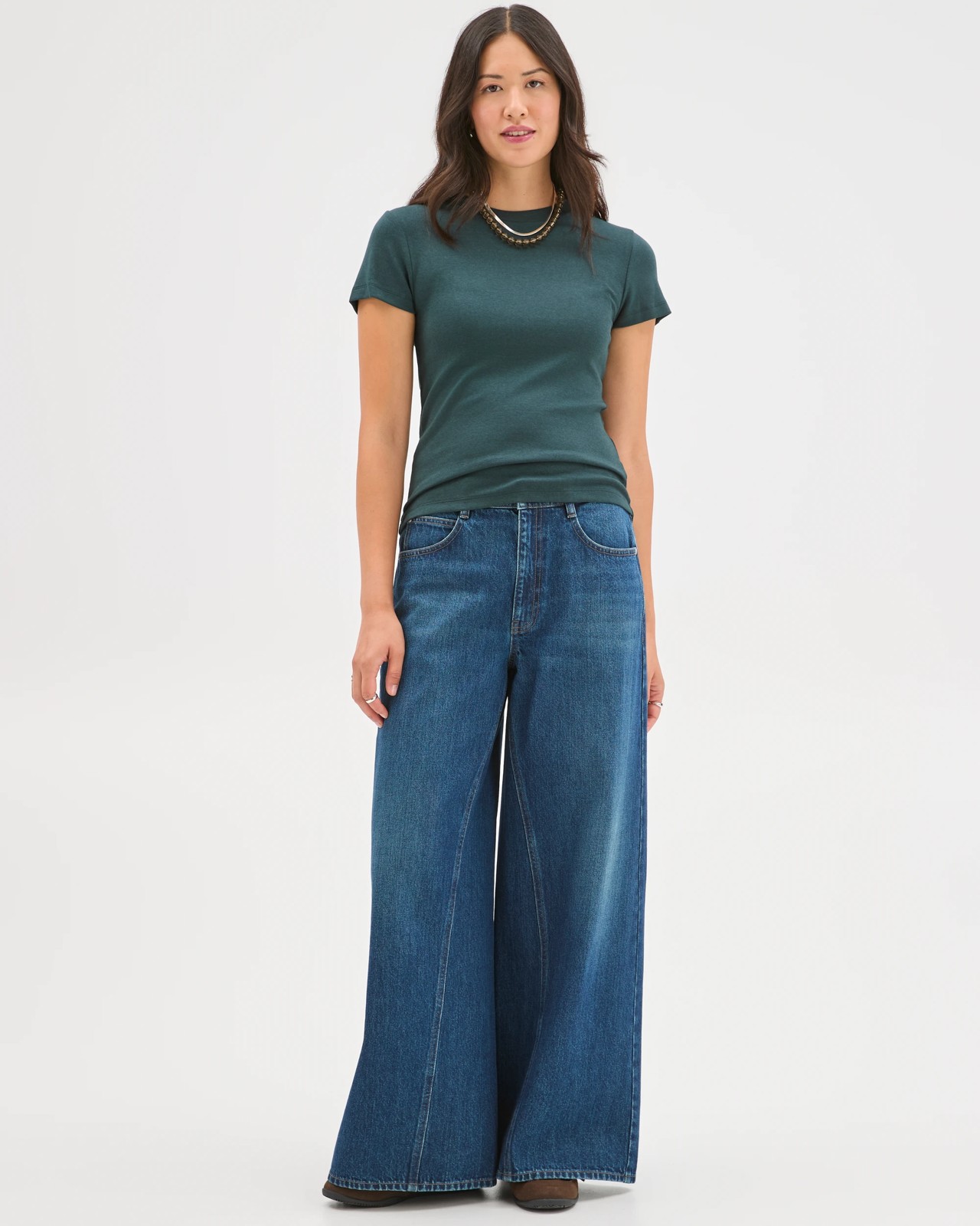 Australian Cotton Blend Stretch T-Shirt - Magical Forest 2 of 5