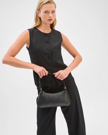 Preview Sleeveless Crew Neck Waistcoat