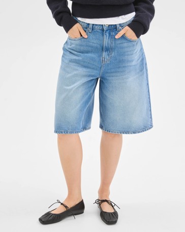 Lily Loves Australian Cotton Blend Denim Jorts