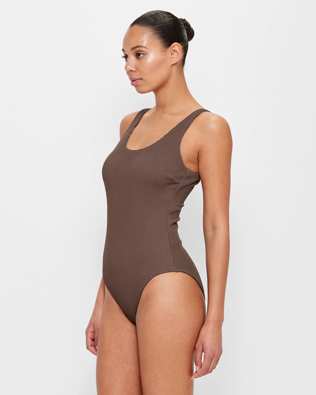 Crinkle One Piece Scoop Swim Bathers 3 of 4