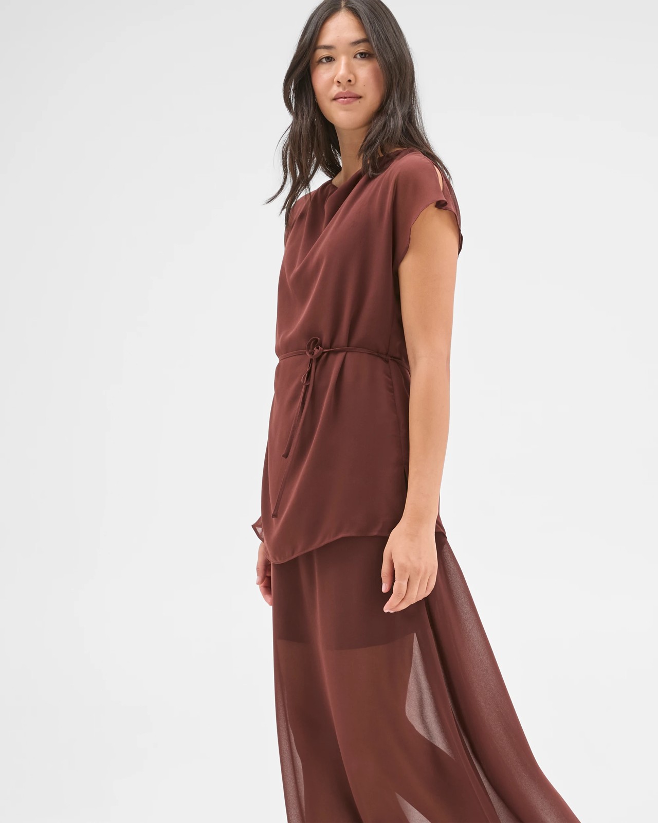 Preview Sheer Maxi Skirt 3 of 5