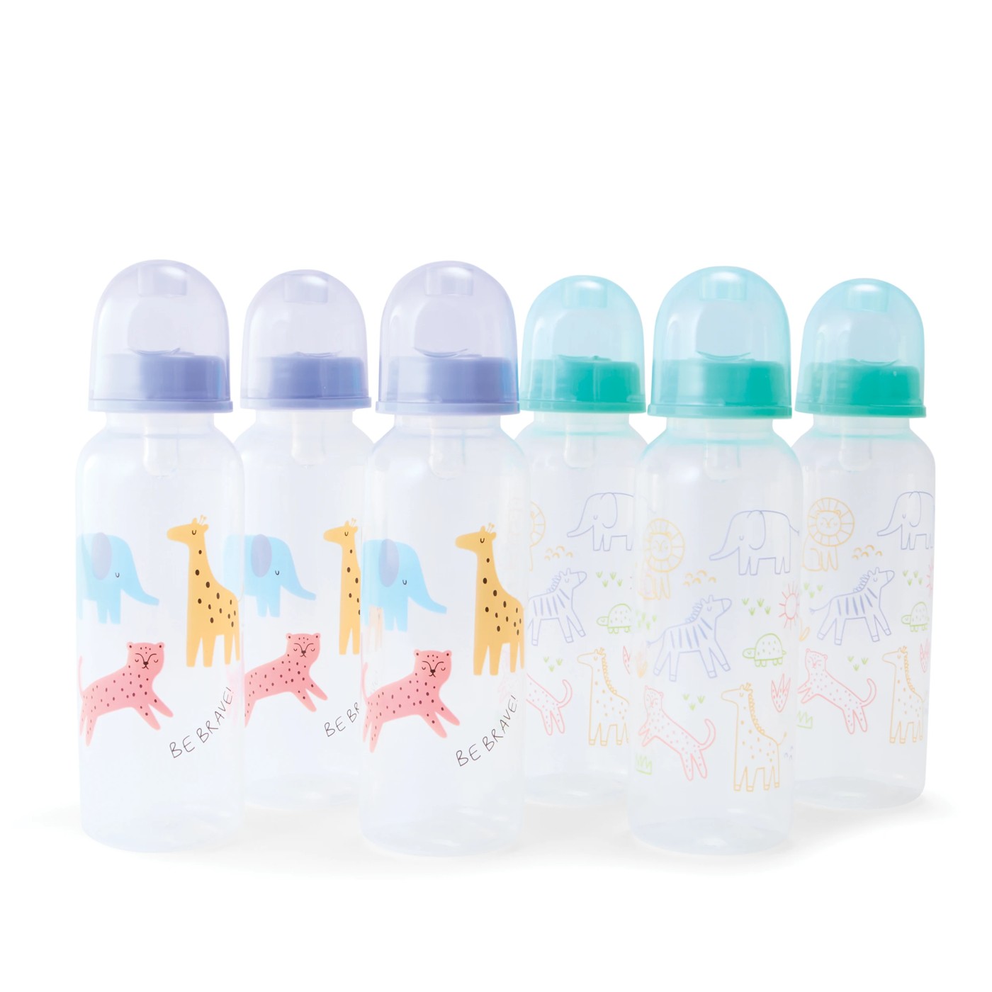 Anko 6 Pack Narrow Neck Bottles 2 of 5