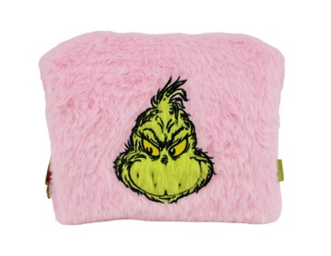 Dr. Seuss The Grinch Cosmetic Bag - Pink