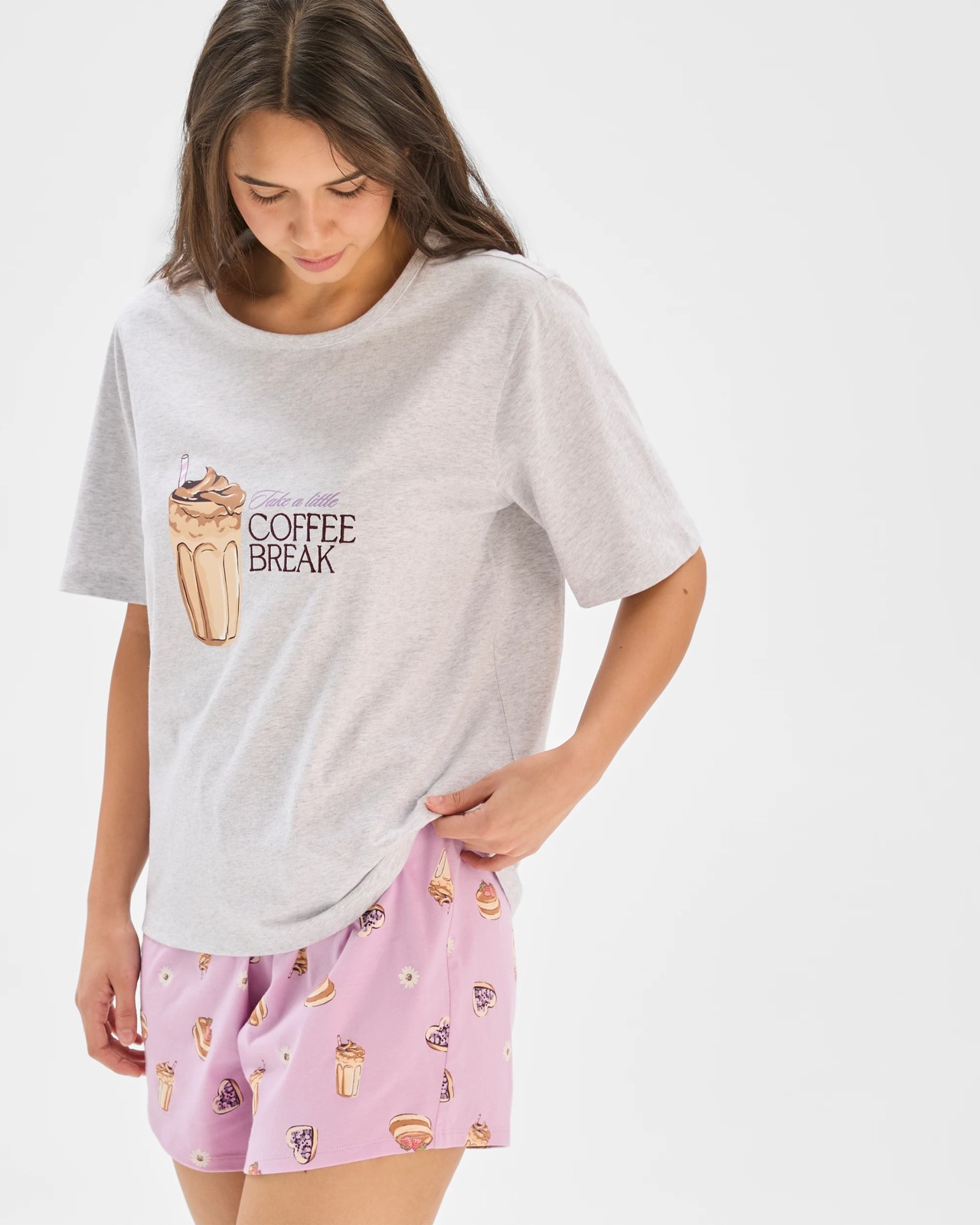 Australian Cotton Jersey Pyjama Set 4 of 5