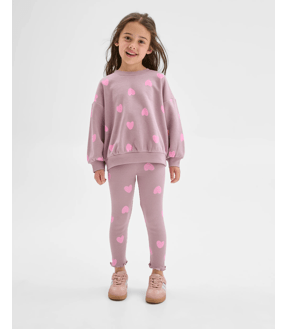 Australian Cotton Blend Loose Fleece Sweat Top