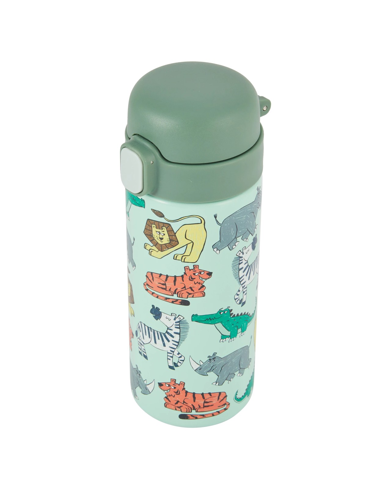 Anko 400ml Double Wall Insulated Cylinder Bottle -  Animal 3 of 6