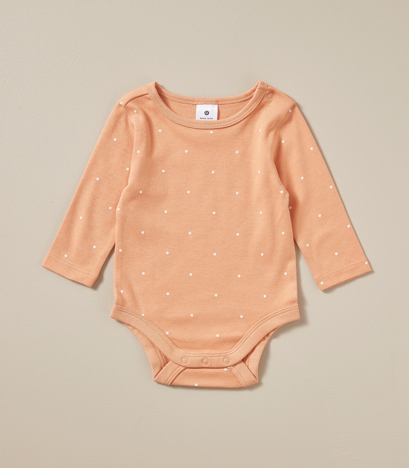 5 Pack Baby Organic Cotton Bodysuits 5 of 5