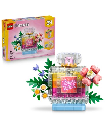LEGO® Creator 3 in 1 Floral Decor Perfume Bottle 31383