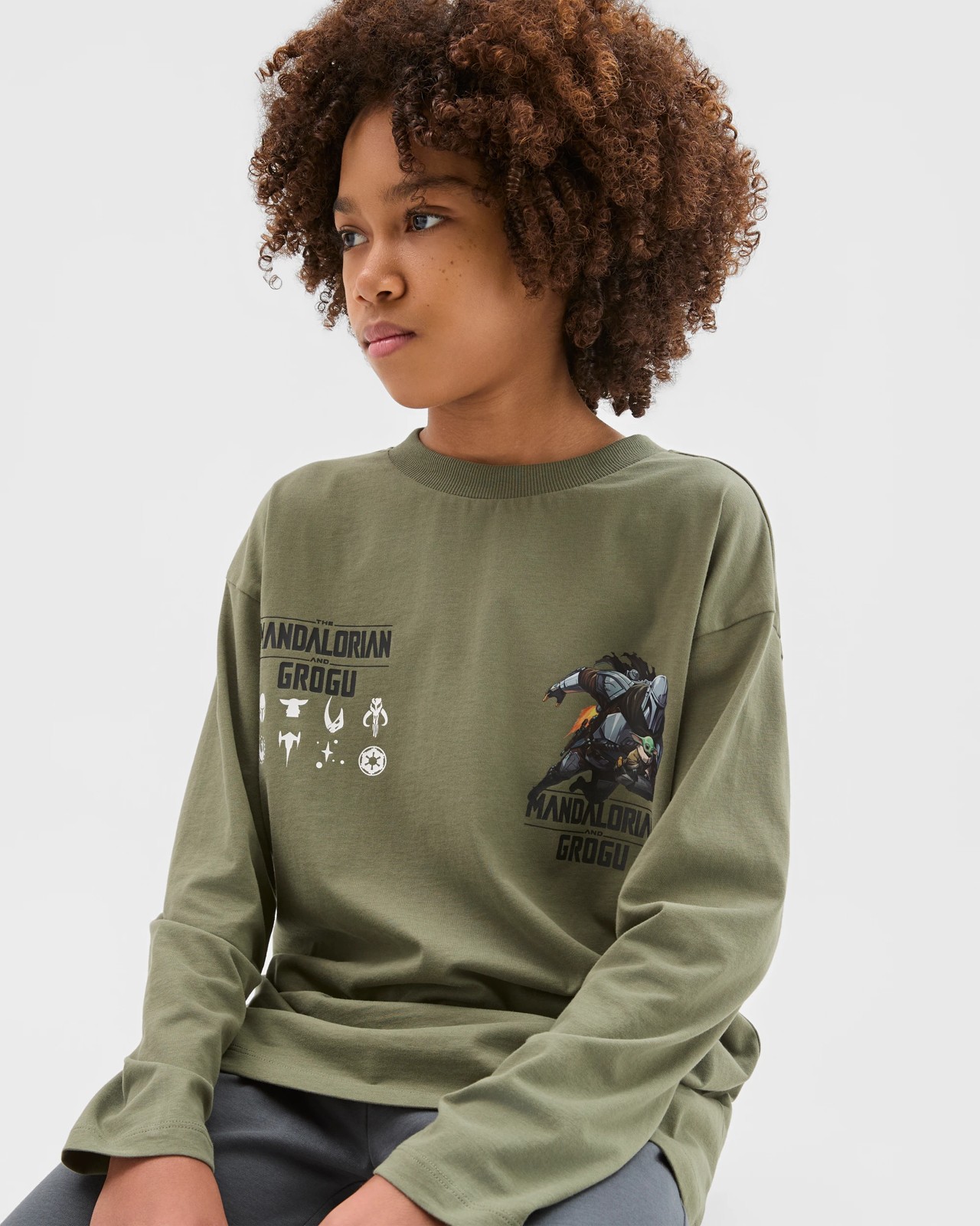 Mandalorian Australian Cotton Older Boys Oversized Knit Pyjama Set 3 of 6