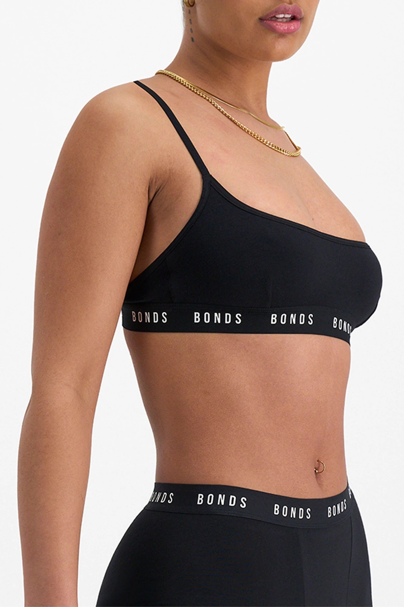 Bonds Icons Scoop Crop Bra