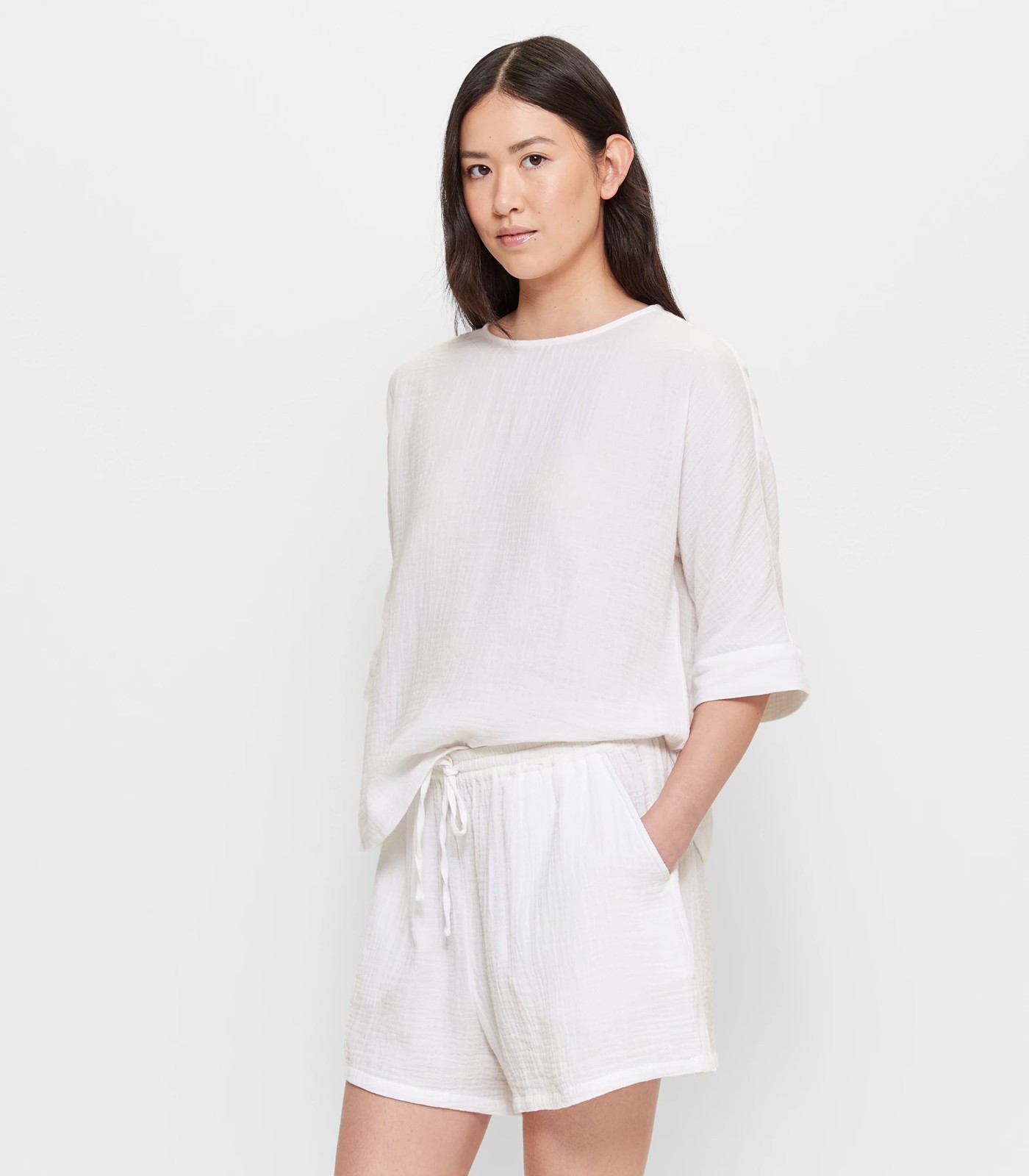 Double Cloth Sleep Shorts | Target Australia