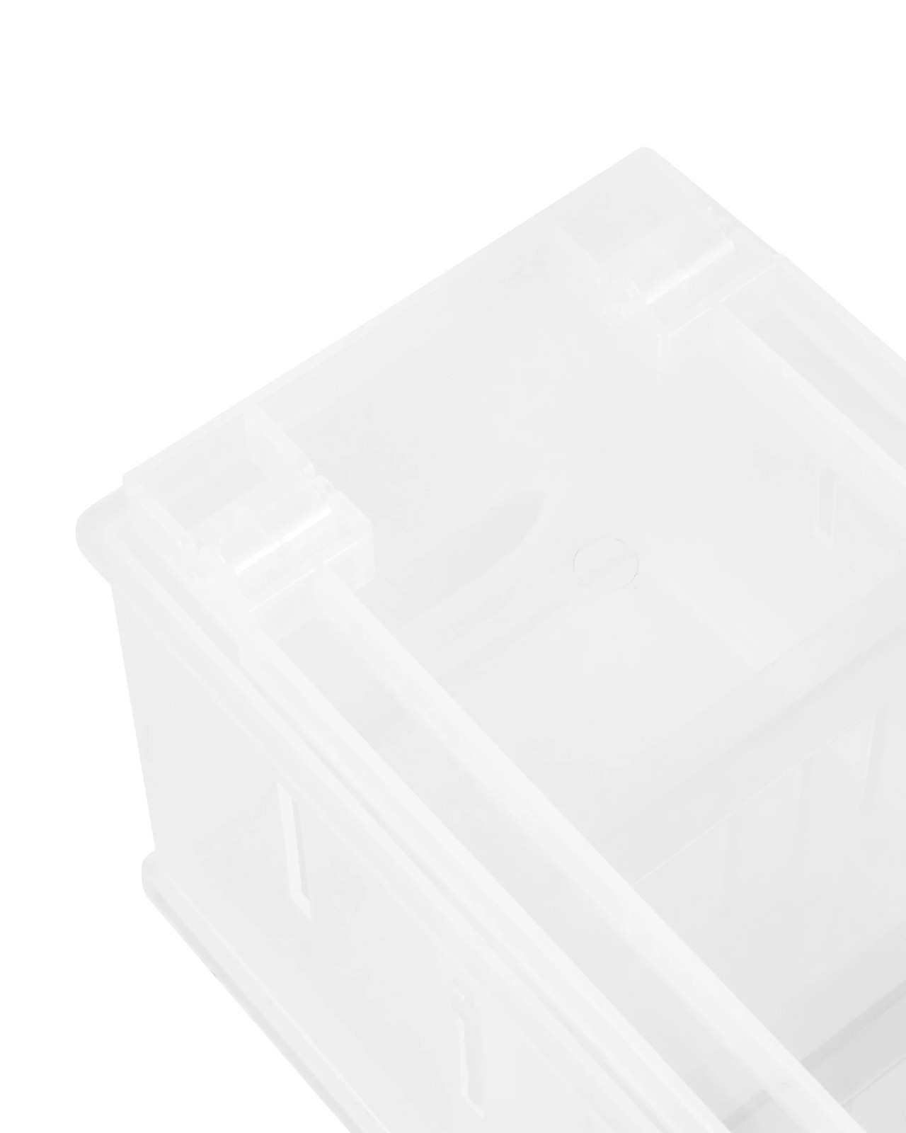 Anko High Stackable Roller Storage - Clear 4 of 5