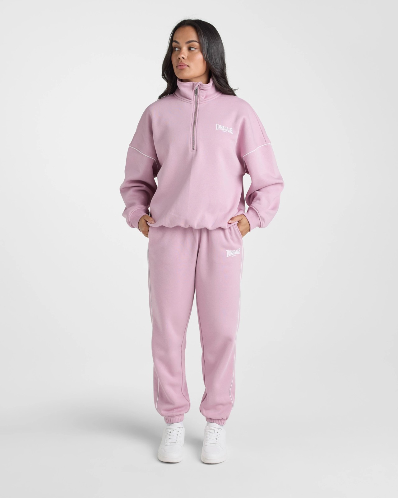 Lonsdale London Classic Trackpants - Dusty Pink 5 of 5