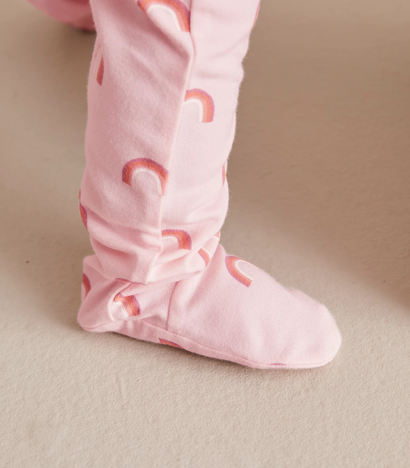 Baby Organic Cotton Print Zip Coverall 5 of 5