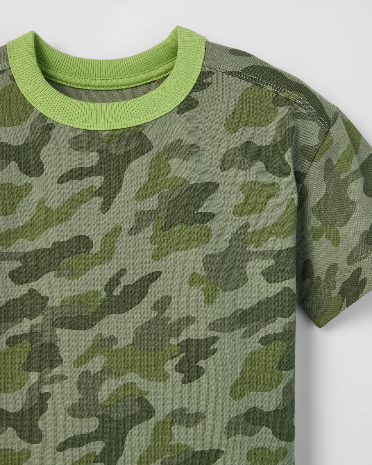 Australian Cotton Oversized Heavyweight T-Shirt - Camo 5 of 5