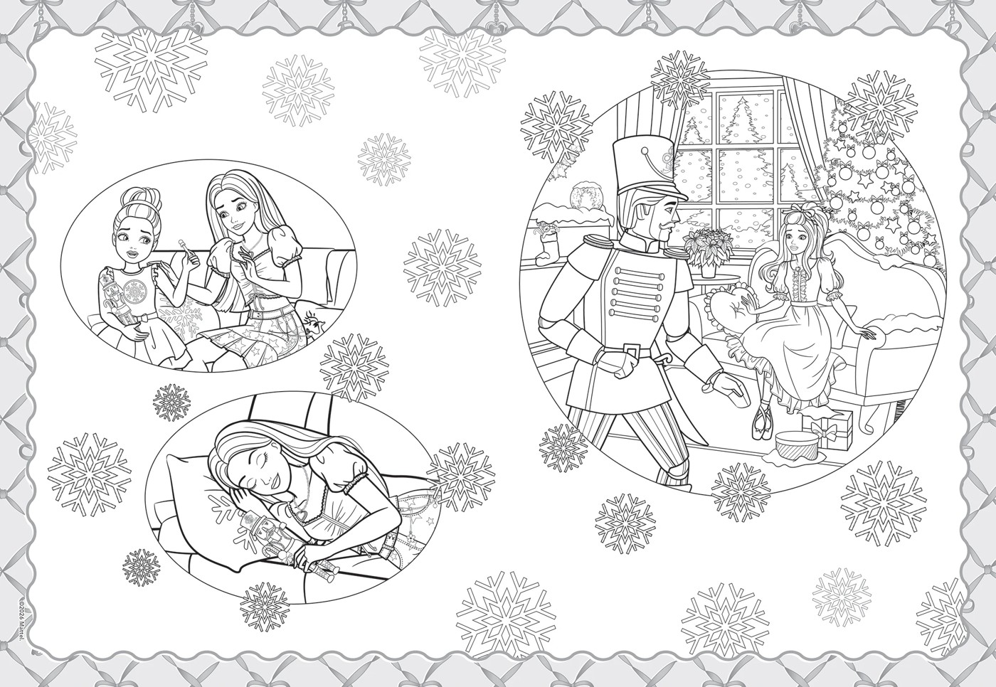 Barbie in the Nutcracker: Gem Art Colouring Book 4 of 4